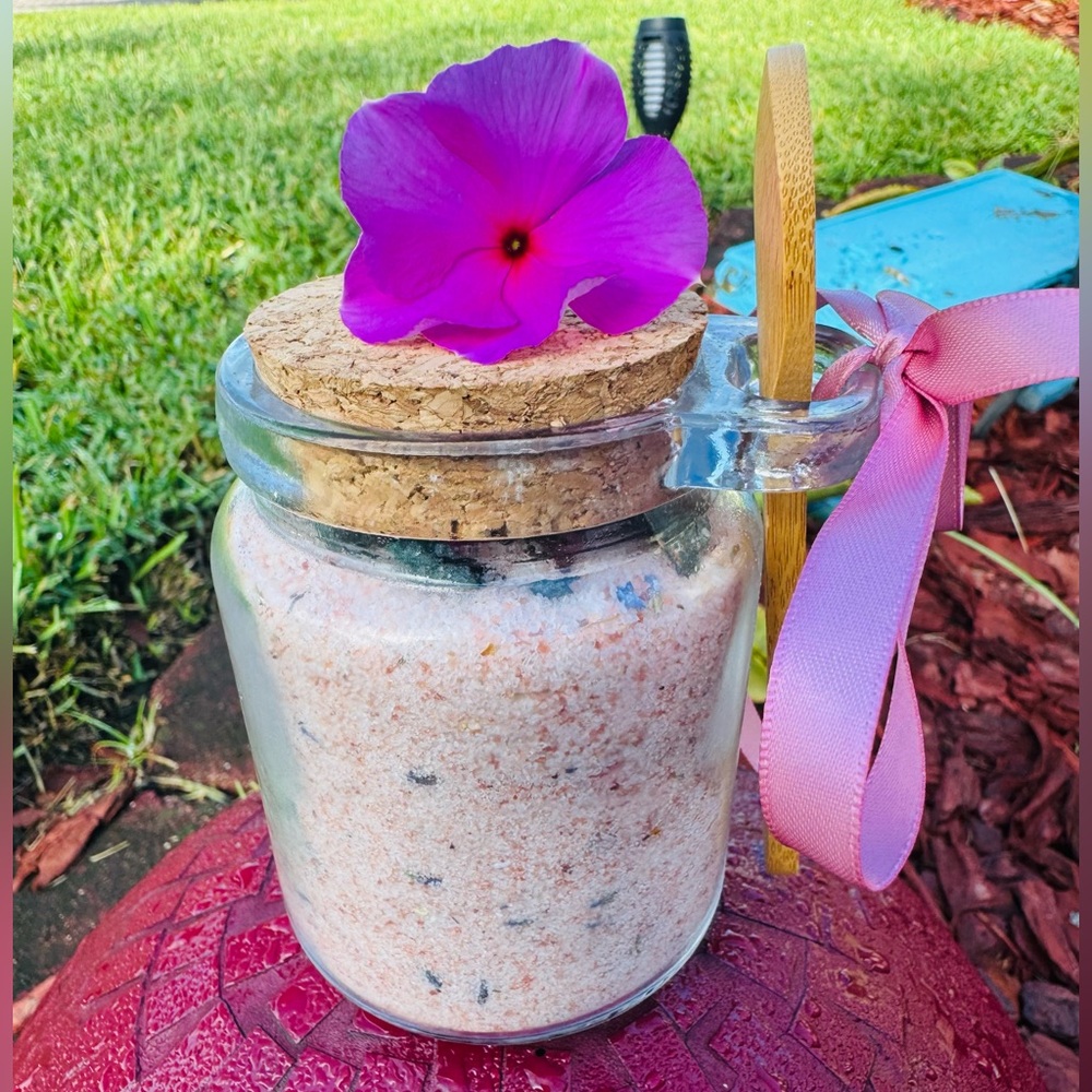 Lavender and Rose Bath and Foot Soak Bath Salt